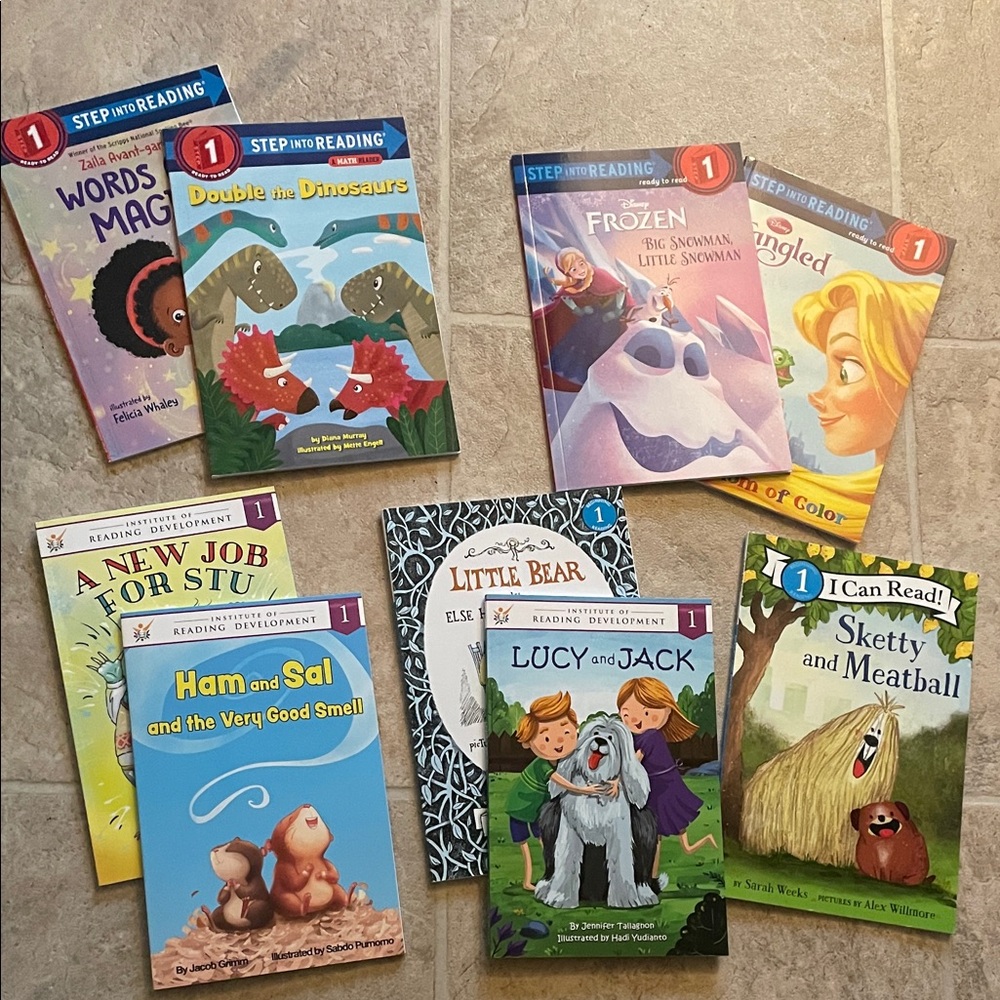 Step into Reading Kids Book Set
